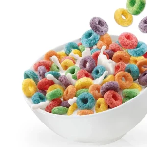 Froot Circles w/ Milk