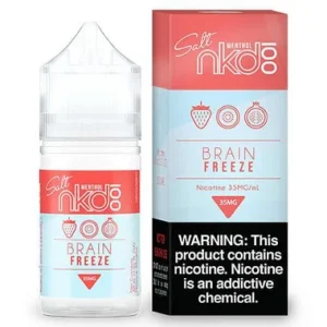 Strawberry Pom / Brain Freeze Naked Salt | NKD 100 by the Schwartz | 30ml (Final Closeout)