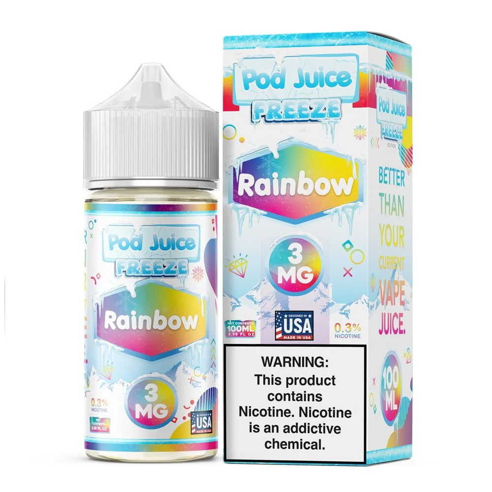 Rainbow Freeze by Pod Juice – 100mL