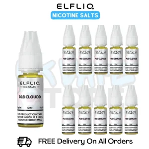 Cotton Candy Ice ElfLiq Nicotine Salts Box Of 10