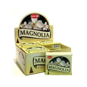 HEM - Magnolia Incense Cones (10 Cones)