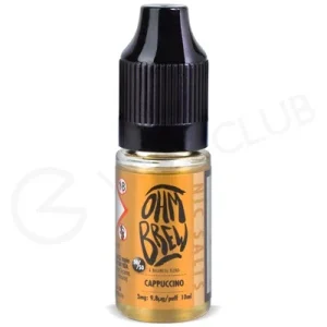 Cappuccino E-liquid by Ohm Brew 50/50 Nic Salts