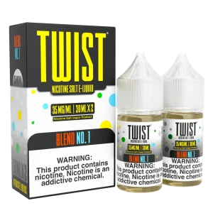 Blend No. 1 Salt by Twist E-Liquid – 30mL x 2