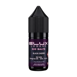 Black Cherry Nic Salt by Elux 10ml