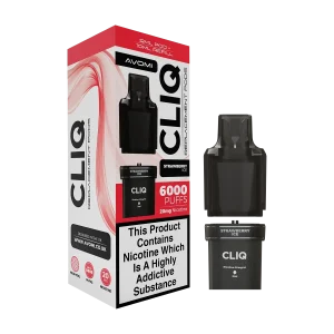 Strawberry Ice Avomi Cliq 6000 Refill Pack