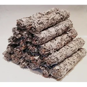 9" California White Sage Smudge Stick