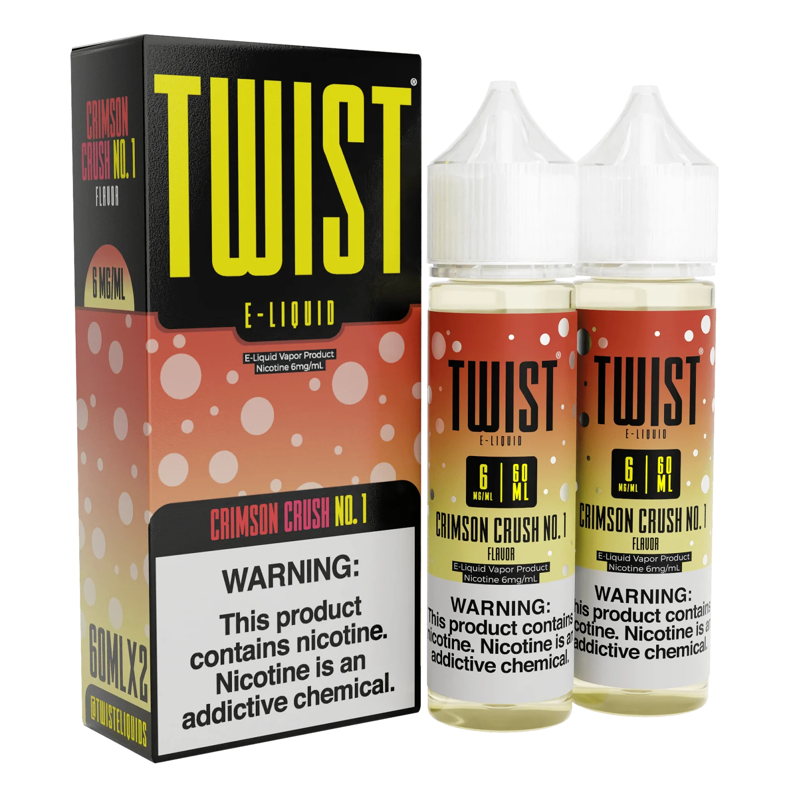 Crimson Crush No. 1 Grape by Twist E-Liquid – 60mL x 2