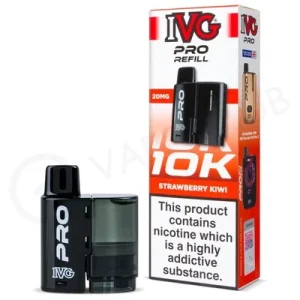 Strawberry Kiwi IVG Pro 12 Refill Pack
