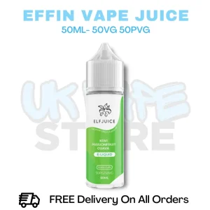Kiwi Passion Guava Effin Juice Shortfil 50ML