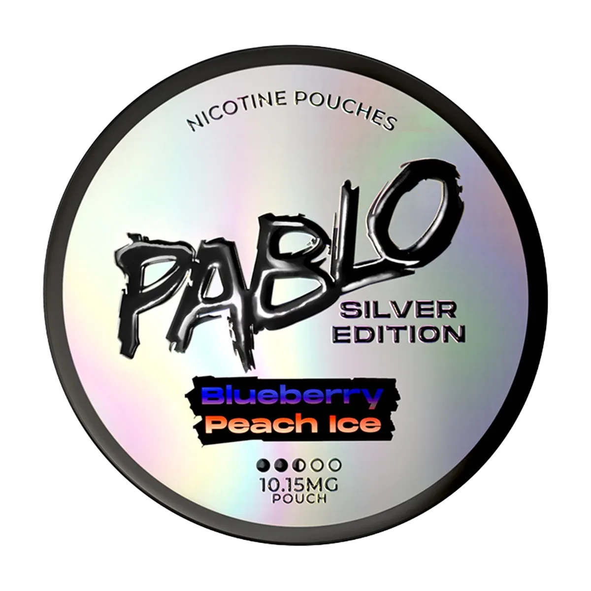 Blueberry Peach Ice Pablo Silver Edition Nicotine Pouches