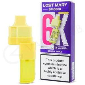 Double Apple Lost Mary BM6000 Refill Pack