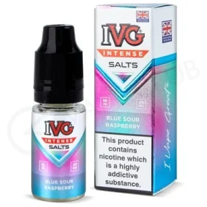 Blue Sour Raspberry E-Liquid by IVG Intense Salts