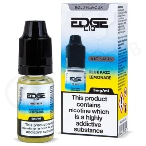 Blue Razz Lemonade Nic Salt E-Liquid by Edge Liq