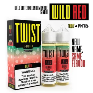 Wild Red by Twist E-liquids - ( 2 Pack)
