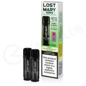 Kiwi Guava Passion Fruit Lost Mary Tappo Prefilled Pod