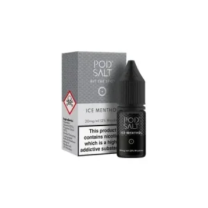 Pod Salts Ice Menthol 10ml Nic Salt Eliquid