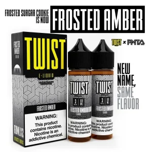 Frosted Amber by Twist E-liquids - ( 2 Pack)