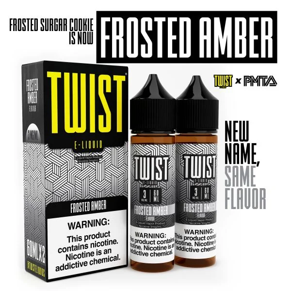 Frosted Amber by Twist E-liquids - ( 2 Pack)