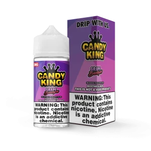 Grape Bubblegum by Candy King – 100mL