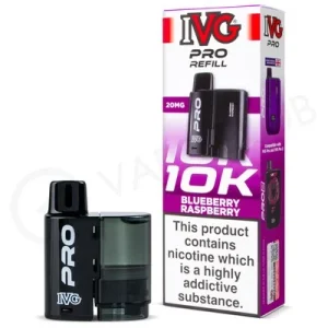 Blueberry Raspberry IVG Pro 12 Refill Pod