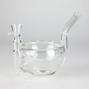 Clear Katora Water Pipe – Unique Bowl-Style Design