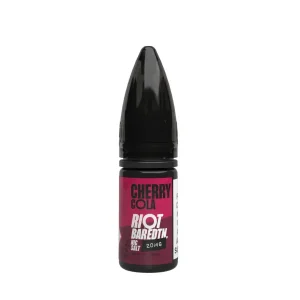 Cherry Cola Nic Salt By Riot Bar Edition