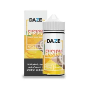 Pineapple Coconut Banana ICED | 7 Daze Fusion | 100ml (Final Closeout)