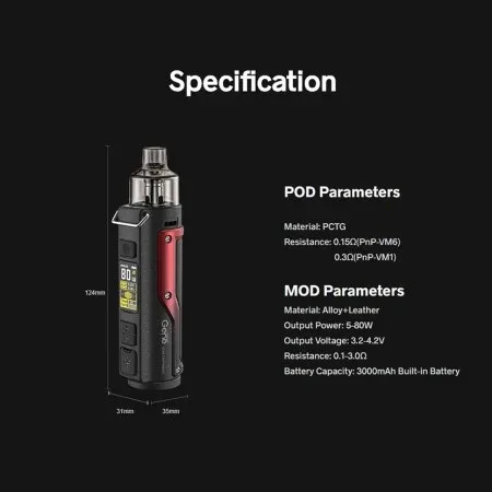 Voopoo Argus Pro Pod Kit - Free UK Delivery - Image 2