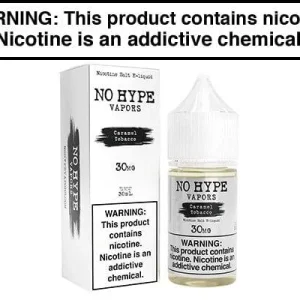 CARAMEL TOBACCO BY NO HYPE SALTS 30ML