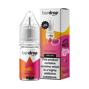 Cherry Peach Nic Salt by Bar Drop