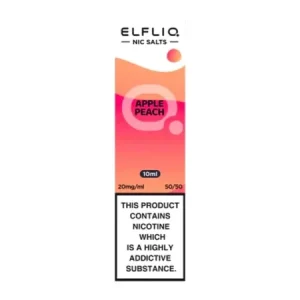 ElfLiq ELiquid By Elf Bar 10ml Apple Peach