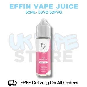 Pink Lemonade Effin Juice Shortfil 50ML