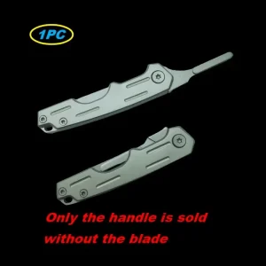 Stainless Steel Folding Handle - Blade Not Included