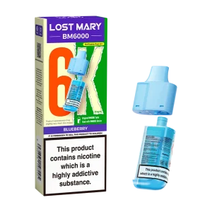 Blueberry Lost Mary BM6000 Refill Pack