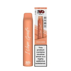 IVG Disposable Air Bar Plus - Peachy Rings
