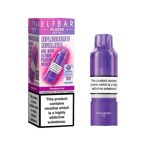 Strawberry Ice ElfBar Plus 50 Refill Pack