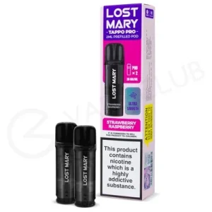 Strawberry Raspberry Lost Mary Tappo Prefilled Pod