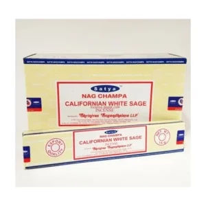 Satya Nag Champa - Californian White Sage Incense Sticks 15g