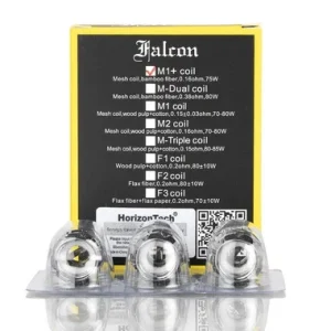 Falcon M1+ Mesh Replacement Coil Head [3-pk] | Horizon Tech | 0.16ohm (Final Closeout)