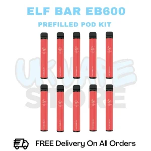 Watermelon ELF Bar EB600 Box Of 10