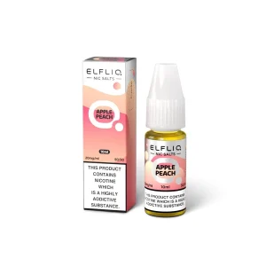 Apple Peach Nic salt By Elfliq