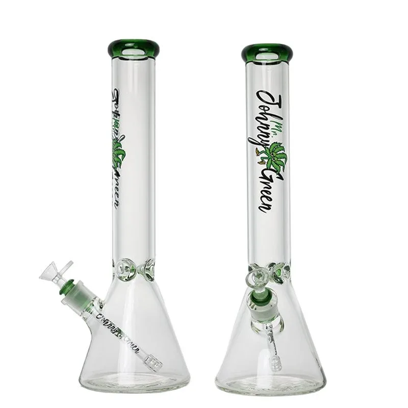 Johnny Green - 16″ 9mm Beaker w/ Elephant Joint and Grid Percolator Slide
