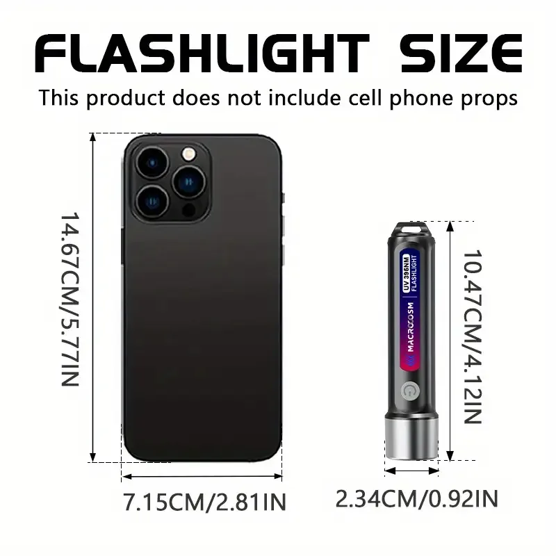 Rechargeable USB Powered LED Black Light - Image 2