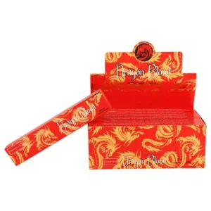 Nandita - Dragon Blood Premium Incense Natural & Organic Hand-rolled Masala Incense Sticks 15g