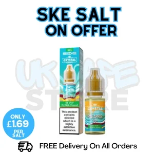 Pineapple ICE SKE Crystal Nic Salt | ONLY £1.69 | Lowest Price