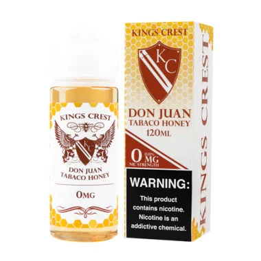 Don Juan Tabaco Honey | King's Crest | 120ml (Final Closeout)