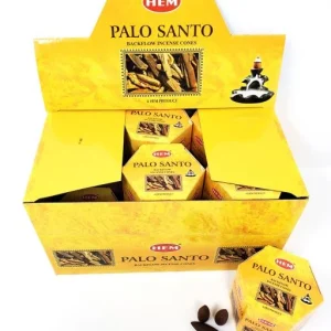 HEM Backflow Cones - Palo Santo Backflow Incense 40 Cones