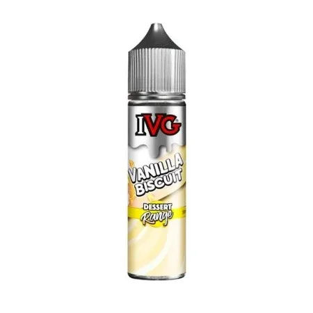 IVG Dessert Range 50ml Shortfill - Vanilla Biscuit