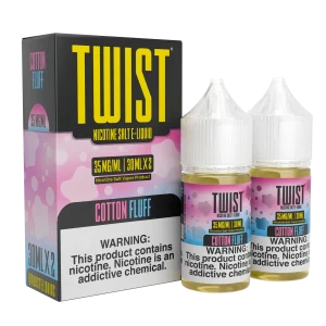 Cotton Fluff Salt by Twist E-Liquid – 30mL x 2