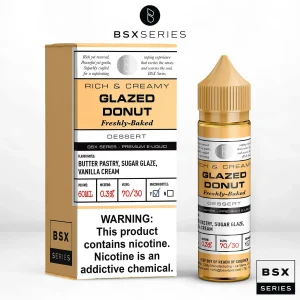 Glazed Donut BSX Series by Glas E-Liquid – 60mL